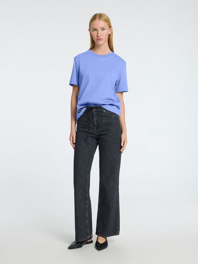 Essential Boxy Tee - Cornflower Blue
